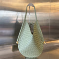 MEDIUM SOLSTICE 44 SARDINE GREY LAMBSKIN