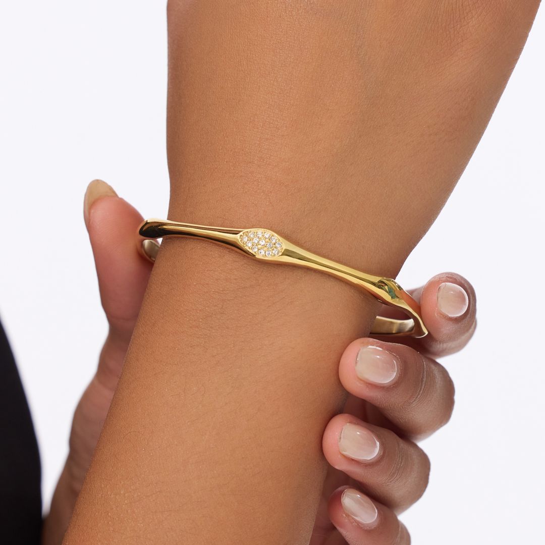 Bamboo Molten Bangle