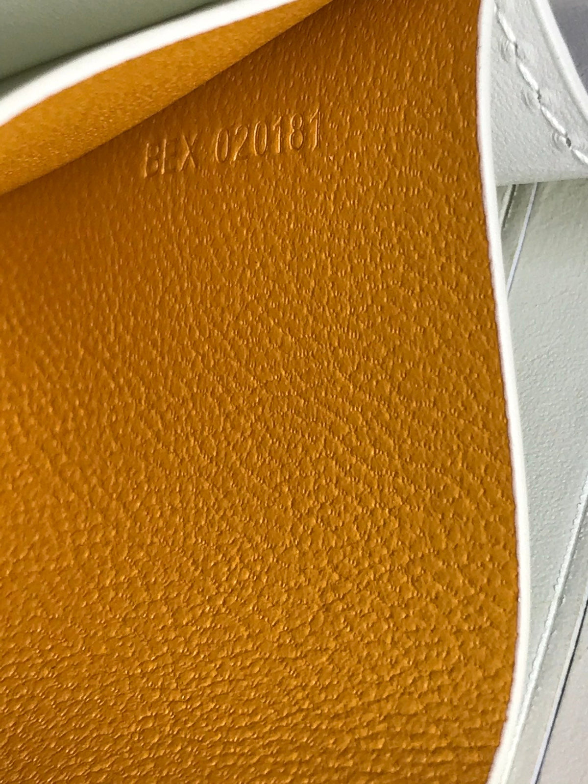MATIGNON MINI WALLET 11 IN WHITE GOYARDINE CANVAS AND CALFSKIN