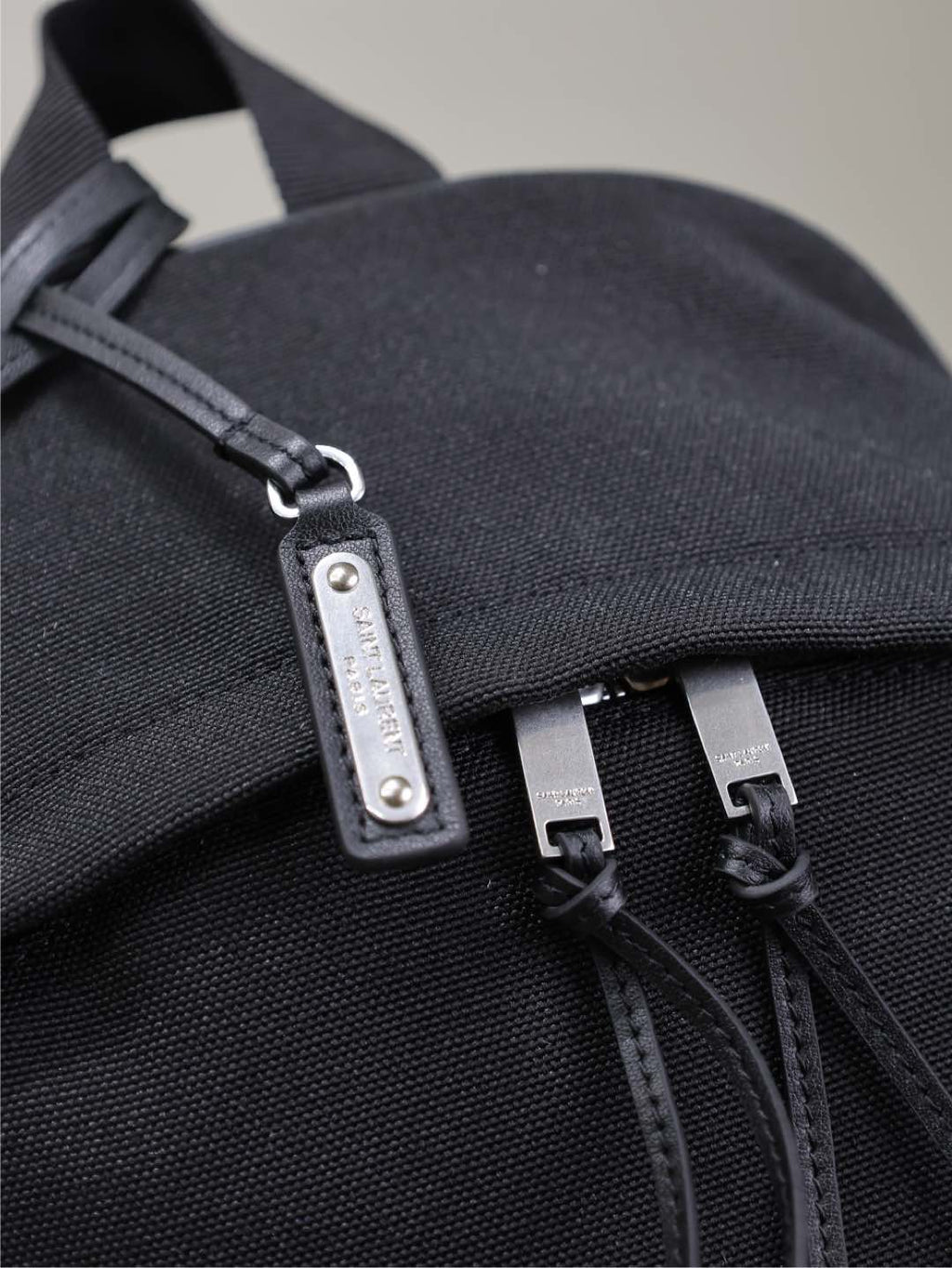 CITY BACKPACK 35 IN BLACK CANVAS