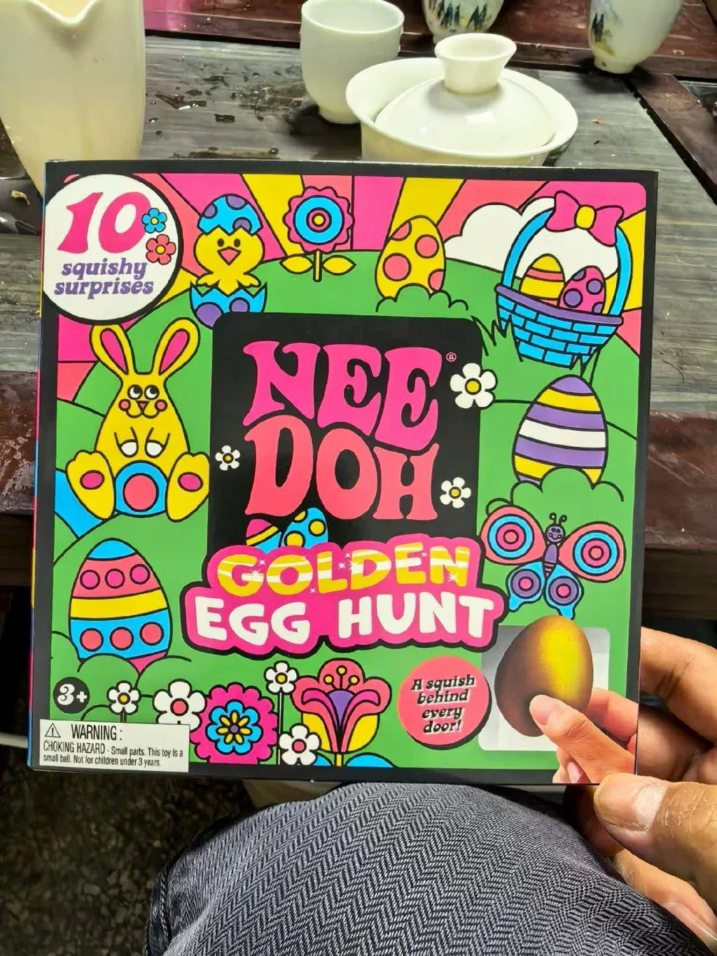 Needoh Golden Egg Treasure Hunt Blind Box Needoh  Fidget Toys Anti-stress Sensory Squeeze surprises Toy gifts For Kids Adults