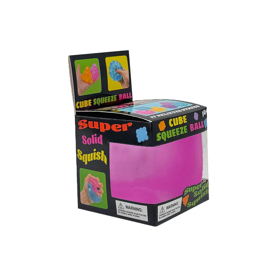 Needoh Nice Cube Sensory Fidget - Premium Stress Relief Tool for Anxiety, ADHD & Focus