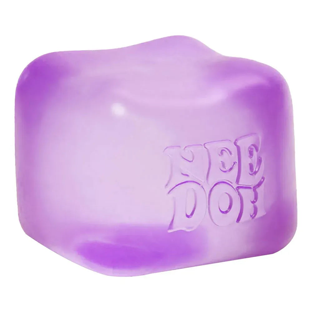 Schylling Needoh Nice Cube Sensory Fidget Cube Stress Relief Anxiety Sensory Tool for Focus ADHD & Calming Office Desk Gadget
